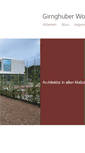 Mobile Screenshot of gw-architekten.de